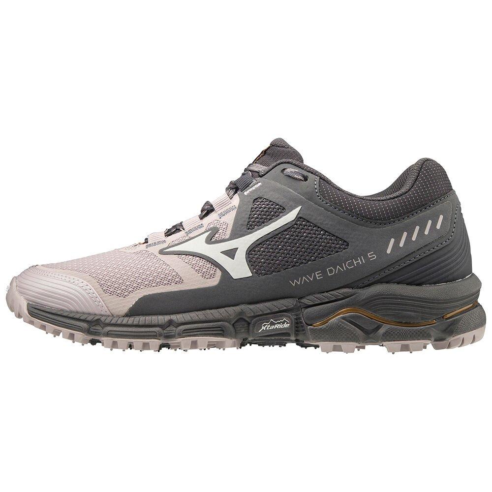 Mizuno Men's Trail Running Shoes Wave Daichi 5 Grey - KBGDAYO-93